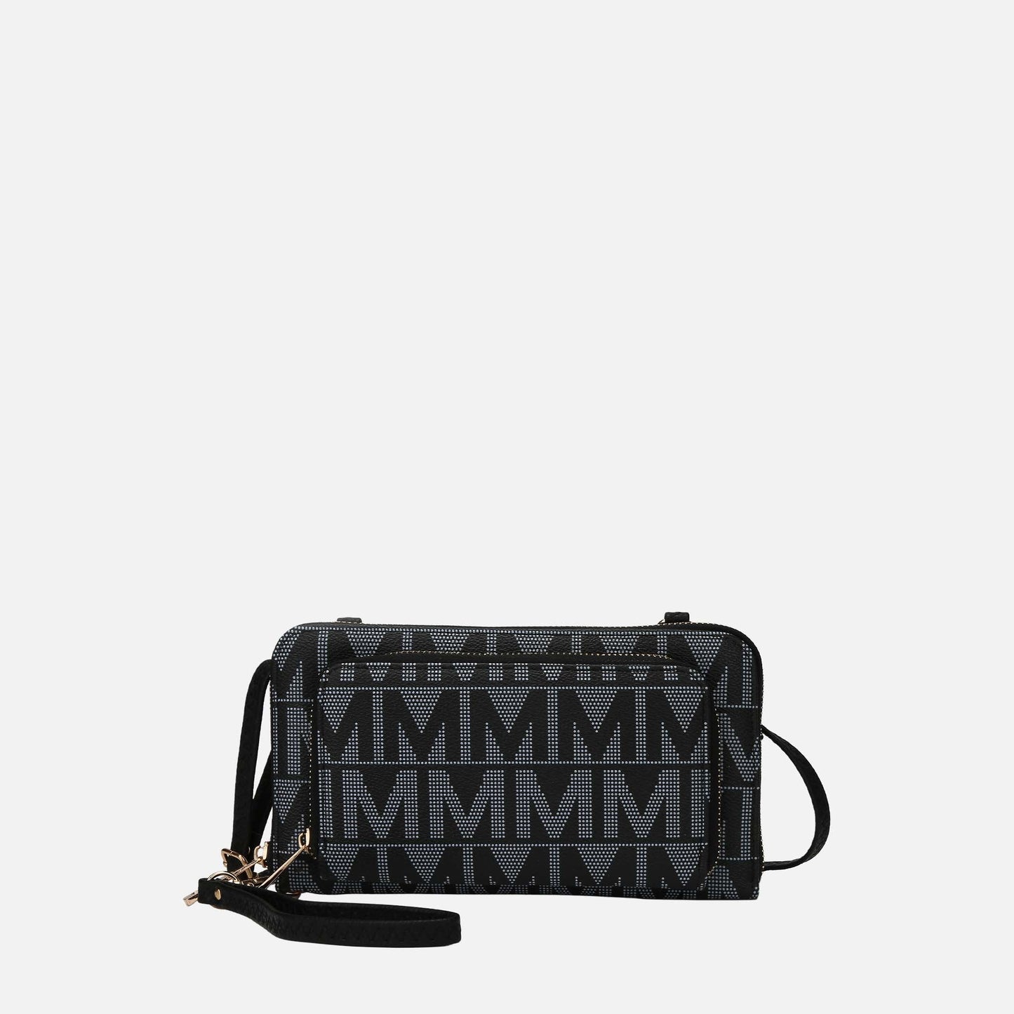 Mkf Collection by Mia K. - Dilma Phone Crossbody Bag in Chocolate view 6 - Mkf Collection Crossbody Bags