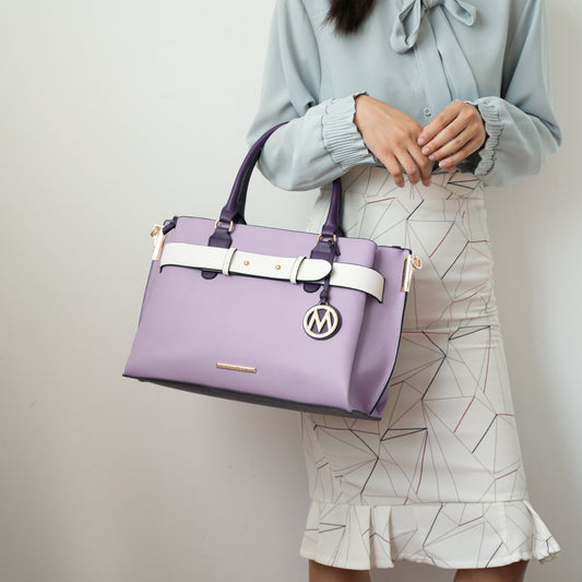 Mkf Collection by Mia K. - Jamie Shoulder Bag in Black view 2 - Mkf Collection Bags