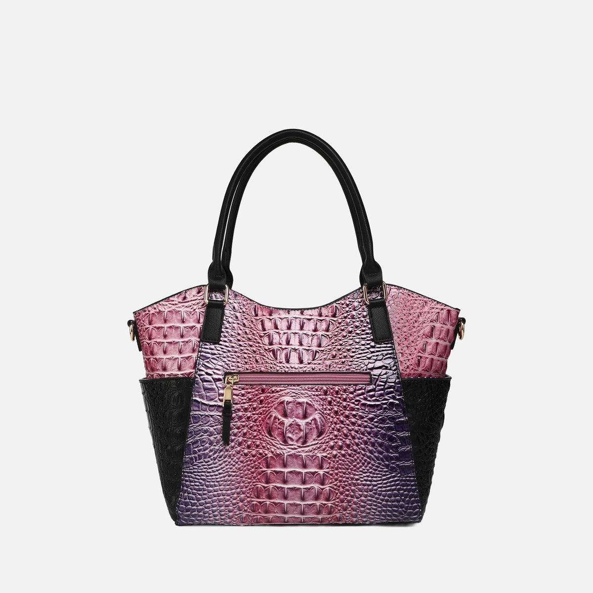 Mkf Collection by Mia K. - Janise Gradient Croc Tote Handbag view 6 - Mkf Collection Bags