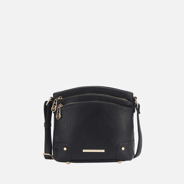 Mkf Collection by Mia K. - Kenya Crossbody Bag in Coffee view 2 - Mkf Collection Crossbody Bags