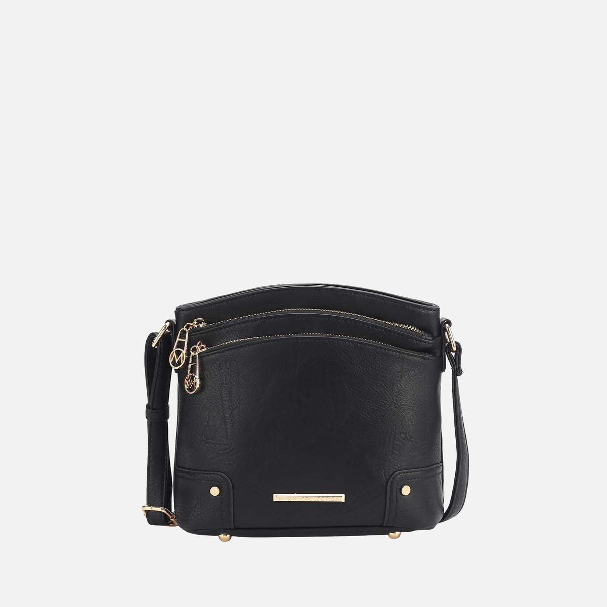 Mkf Collection by Mia K. - Kenya Crossbody Bag in Coffee view 2 - Mkf Collection Crossbody Bags