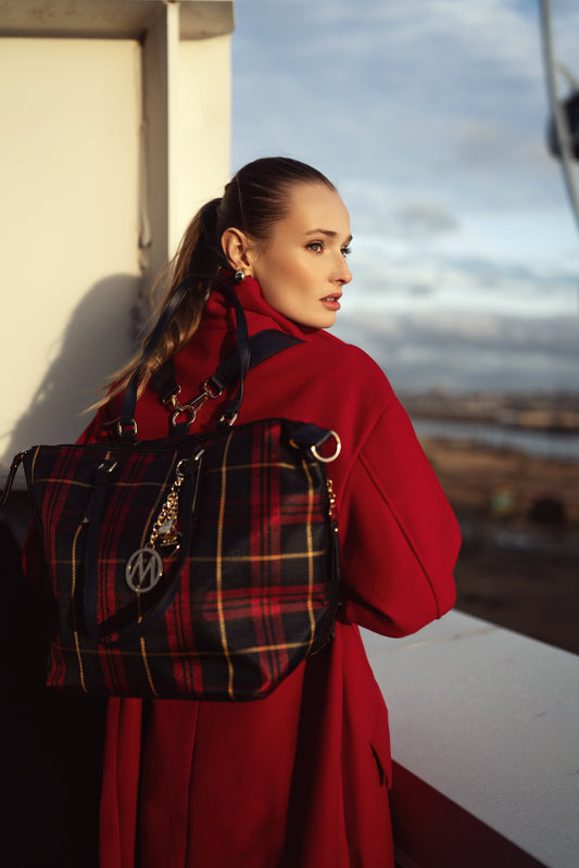 Mkf Collection by Mia K. - Layla Convertible Weekender in Black view 2 (bag)