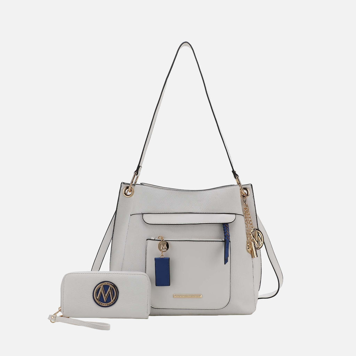Mkf Collection by Mia K. - Shivani Hobo and Wallet Set view 10 - Mkf Collection Handbag Sets (one-piece)