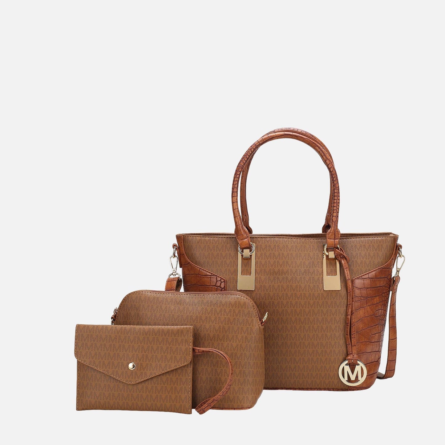 Mkf Collection by Mia K. - Shonda Signature Tote Bag and Set view 16 - Mkf Collection Bags (one-piece)