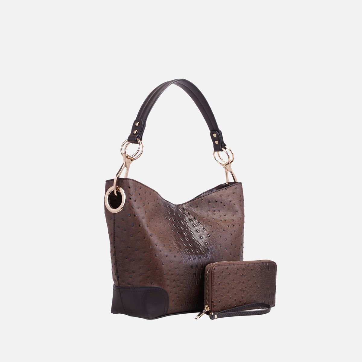 Mkf Collection by Mia K. - Wandy Shoulder Bag and Wallet Set view 14 - Mkf Collection Bags (one-piece)