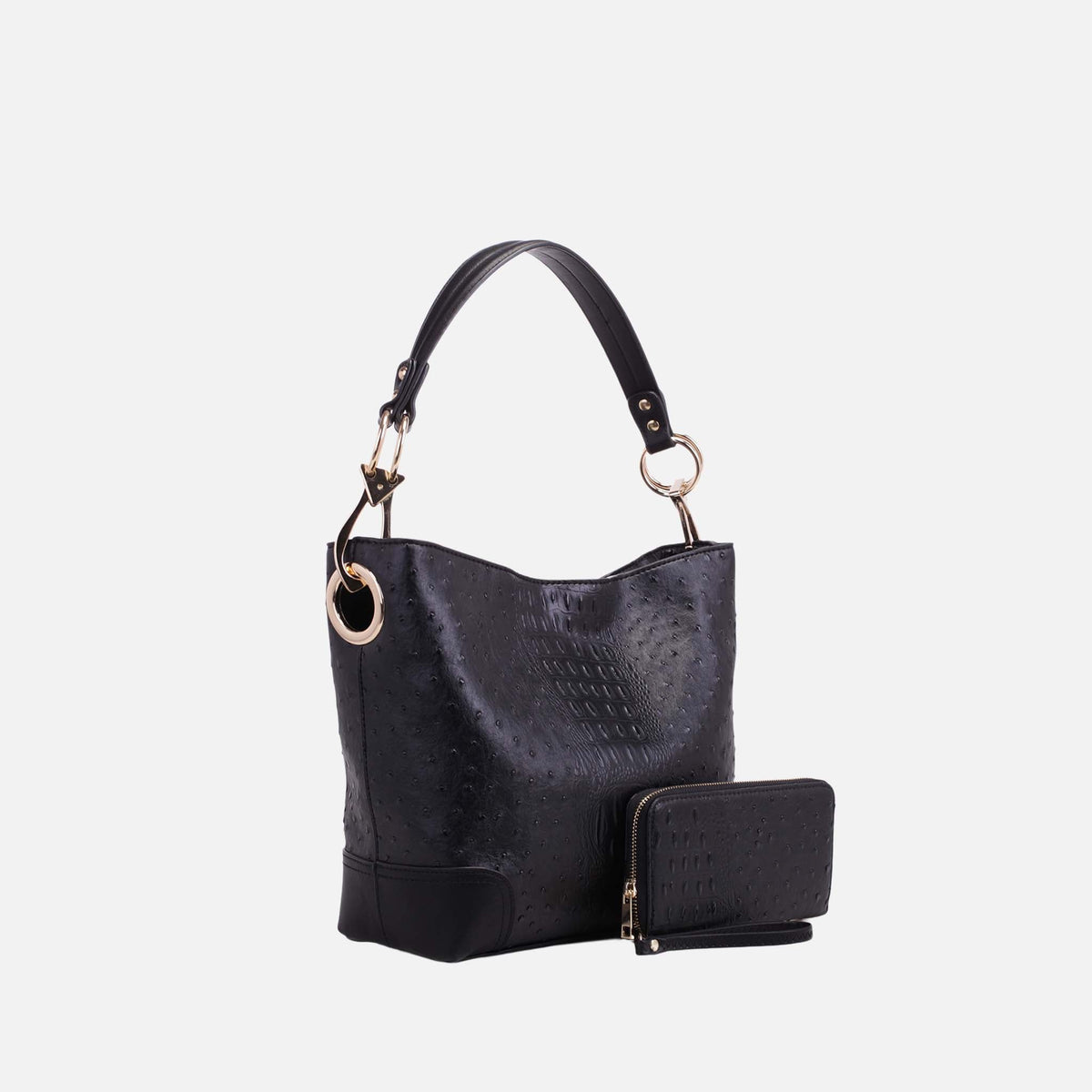 Mkf Collection by Mia K. - Wandy Shoulder Bag and Wallet Set view 16 - Mkf Collection Bags (one-piece)