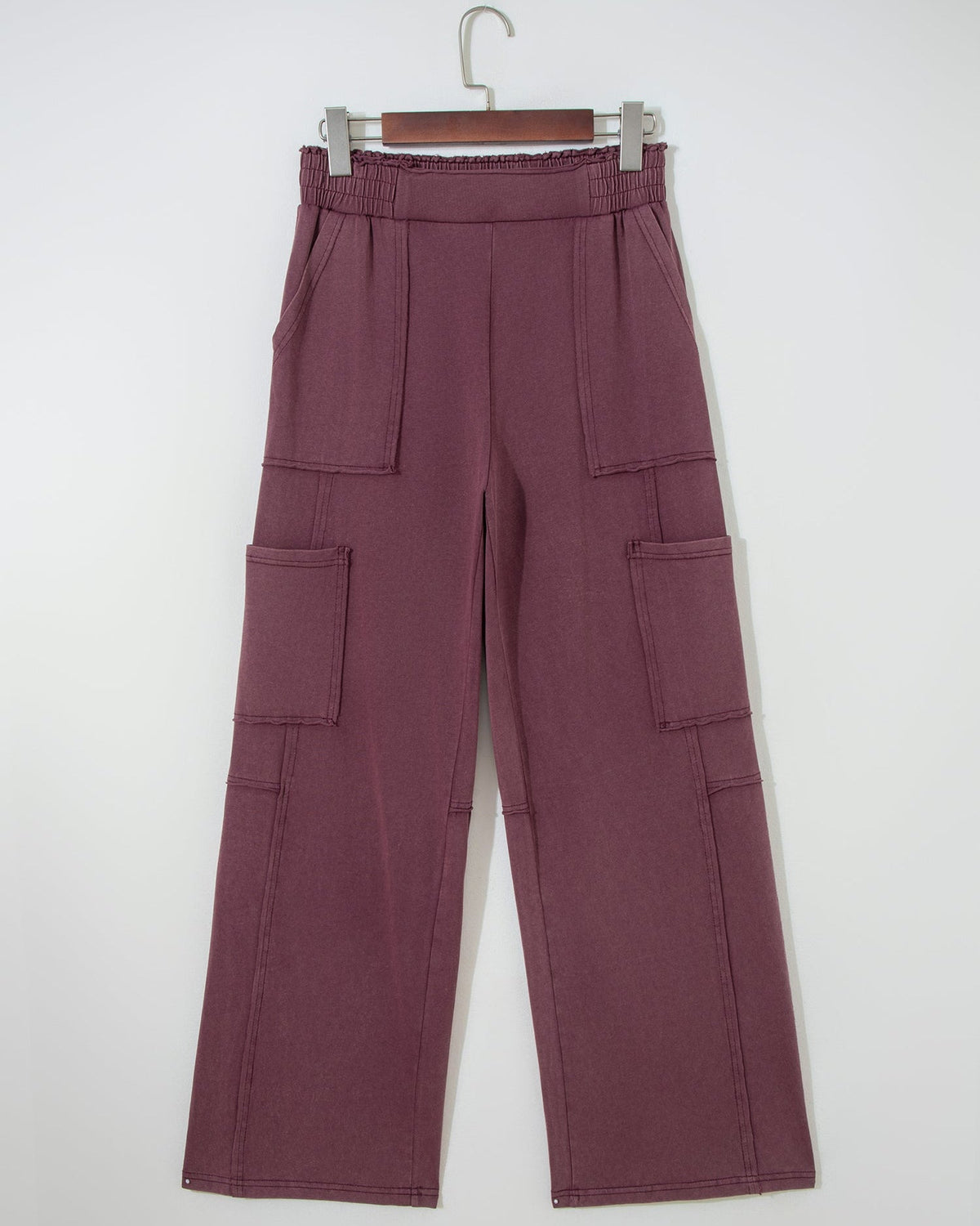 Monroe Mineral Wash Cargo Pants in M view 2 (bottom)