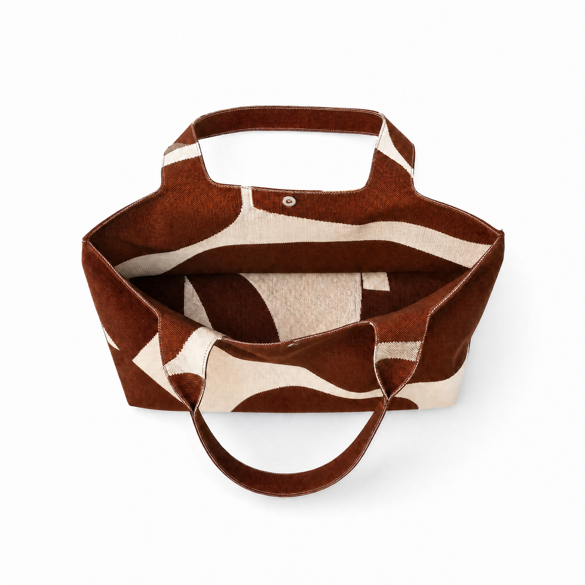 Moody Brown Signature Tote view 2 - Moody Tote Bag