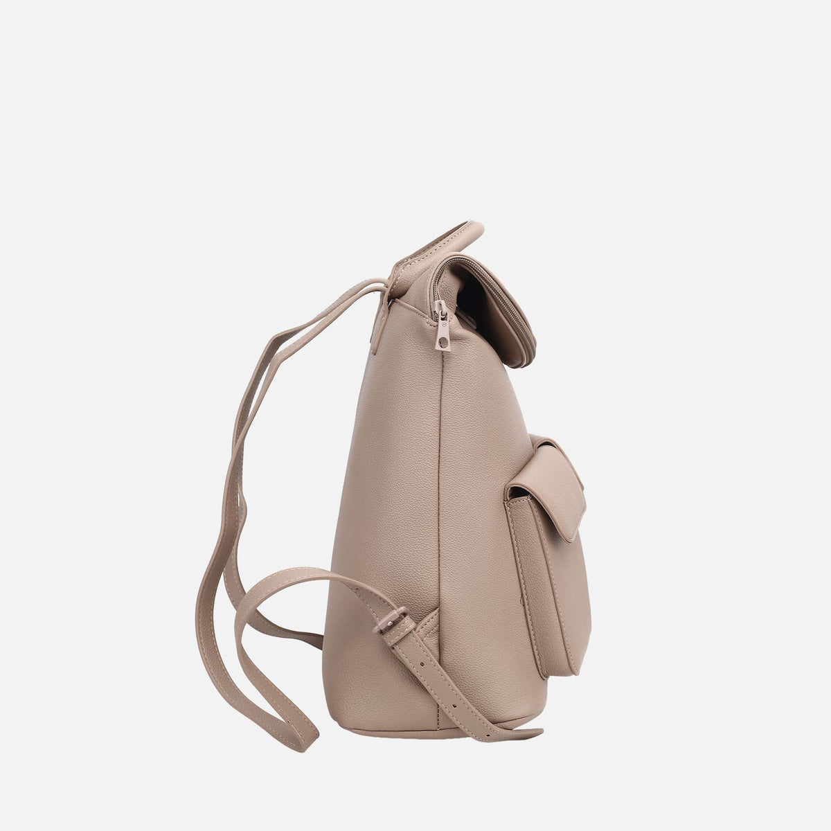 Natalie Backpack Handbag in Coffee view 4 - Natalie Backpack Boyz