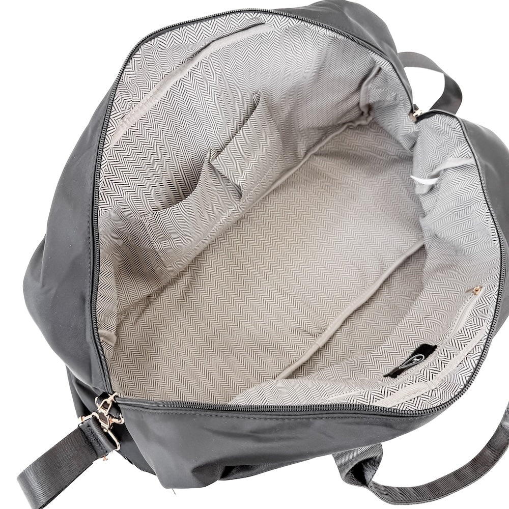 Nissa Nylon Weekender Bag view 10