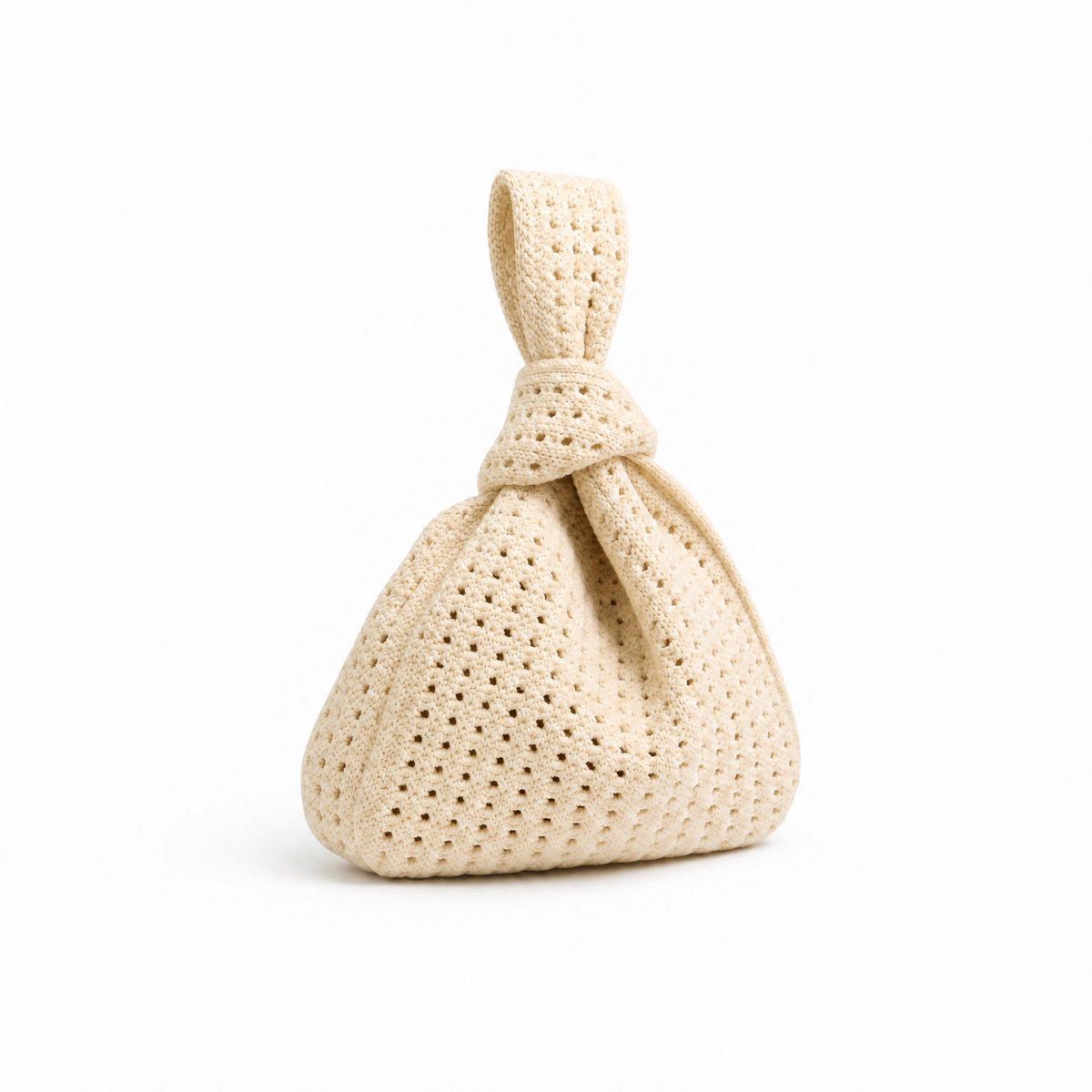 Oat Crochet Handbag view 4