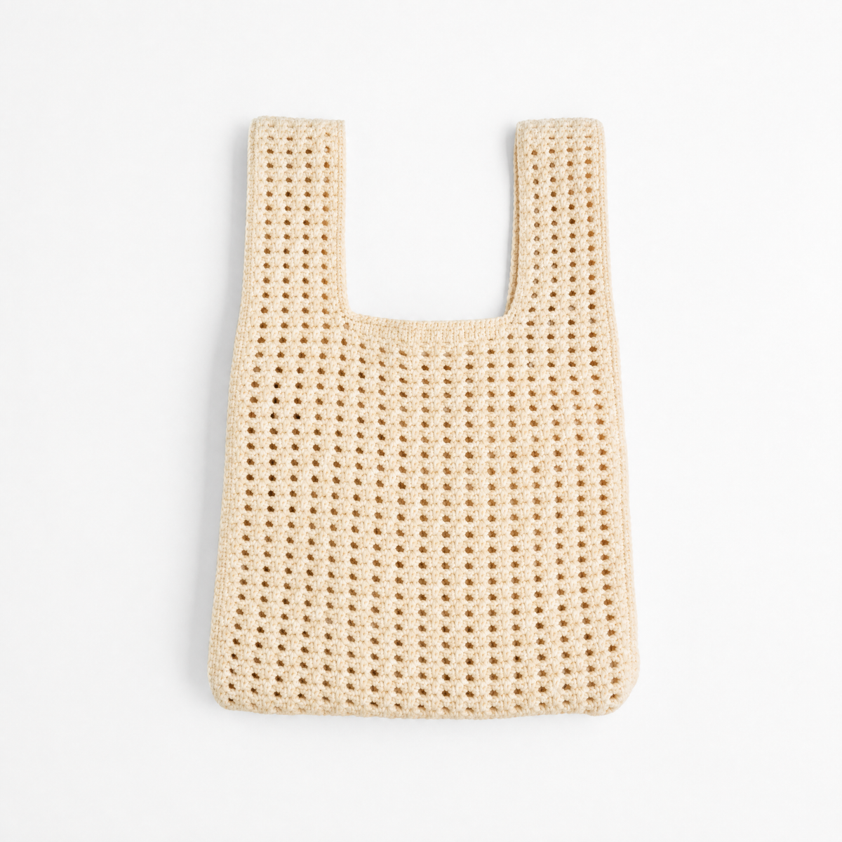 Oat Crochet Handbag view 5