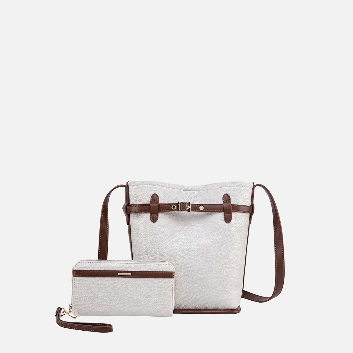 Odette Bucket Bag with Wallet view 7 - Oroton Odette Bucket Bag