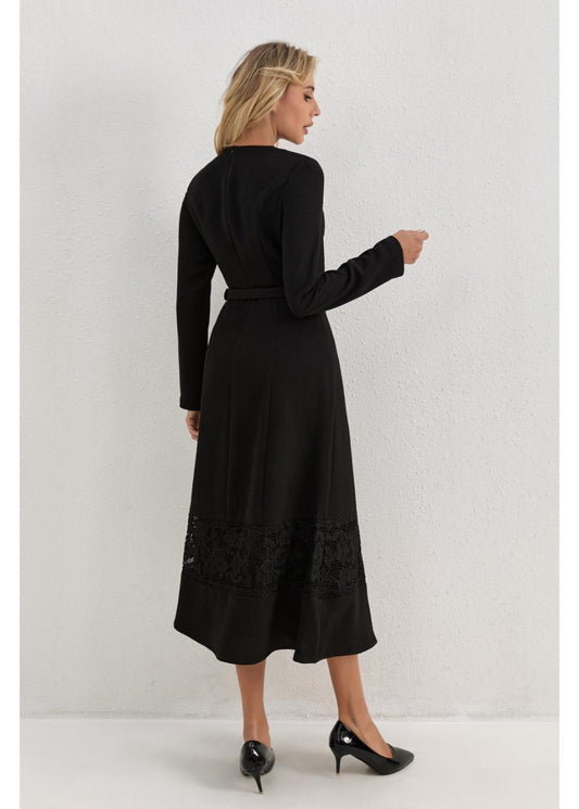 Opera Lace Hem Midi Dress in S view 2 - Opera Sport Lace Dress