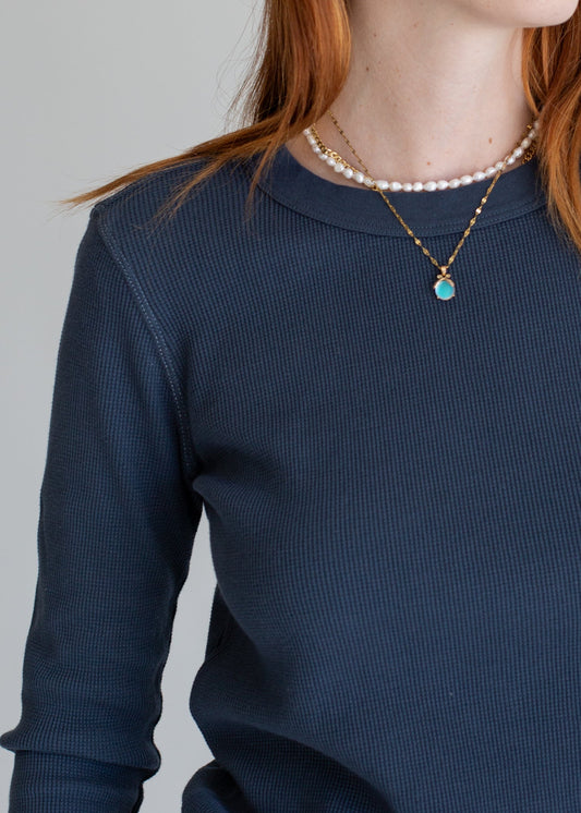 Organic Thermal Long Sleeve in S view 2 (piece)