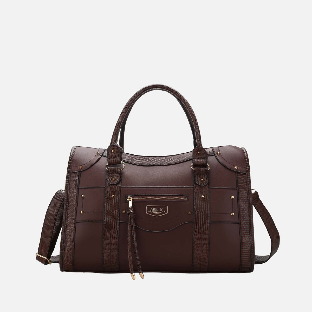 Patricia Weekender Bag in Light Blue view 7 - Patricia Nash Weekender Bag