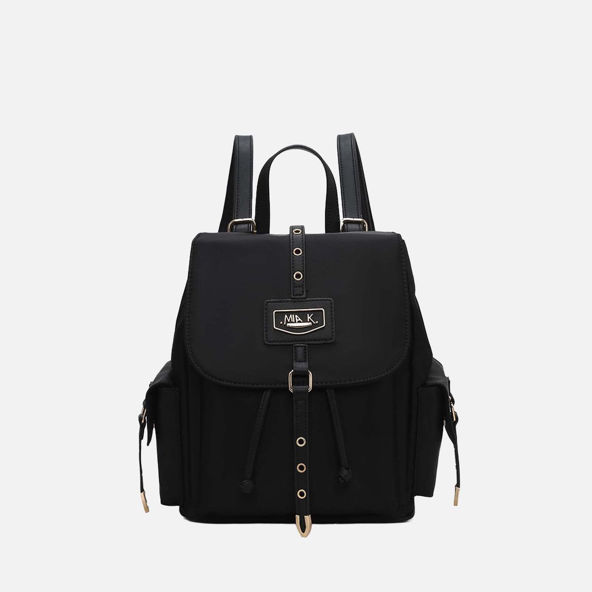 Paula Backpack Handbag in Olive view 8 - Paula Frank Backpack