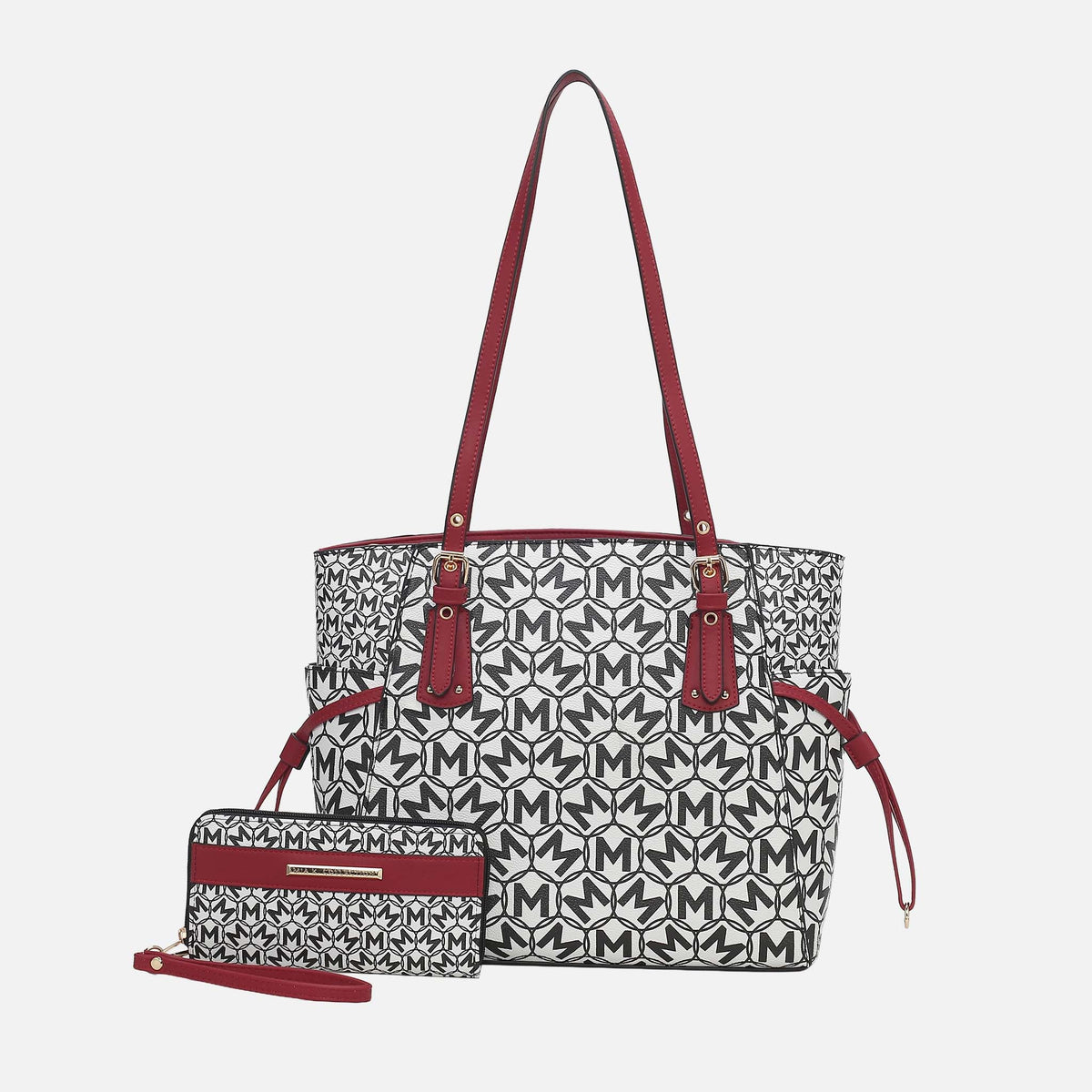 Pauline Tote Bag and Set in Lavender view 5 - Pauline Tote Bag Moynat (one-piece)