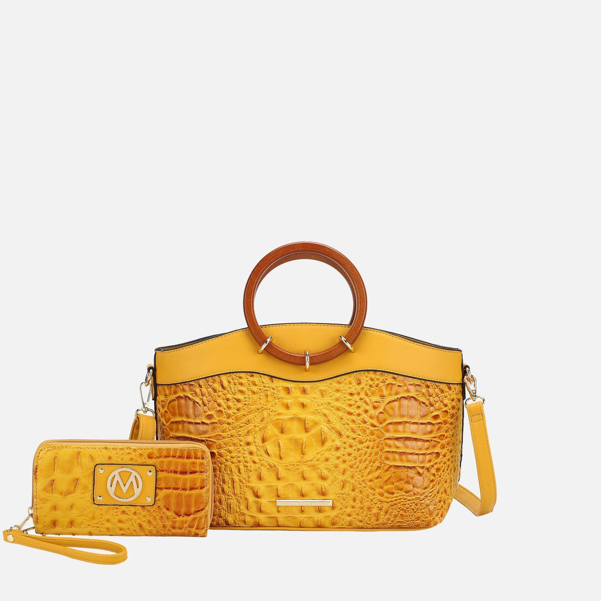 Phoebe Tote Bag and Wallet Set view 10 (one-piece)