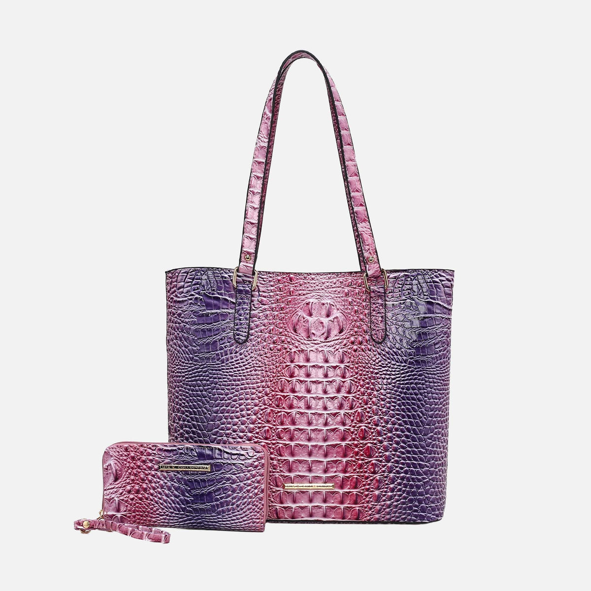 Piper Gradient Croc Tote Bag and Set view 8 - Set Tote (one-piece)