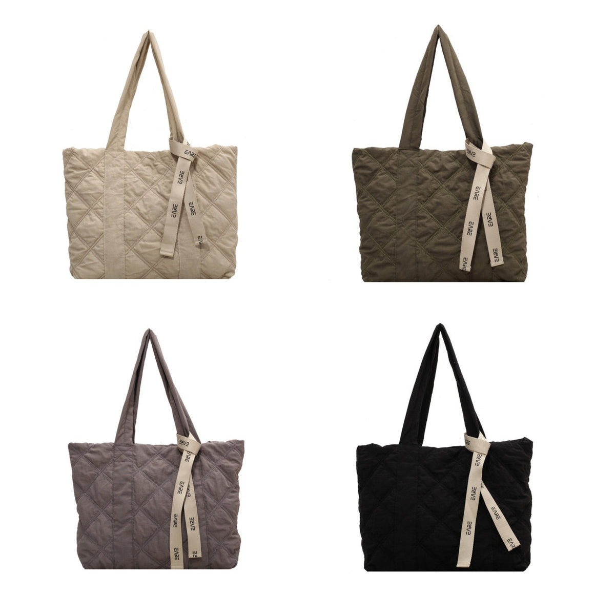 Quilted Tote - MeeeShop Women's Fashion