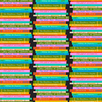 Retrolicious Book Stacks Vintage Dress in S view 2 - Book Stack Dresser