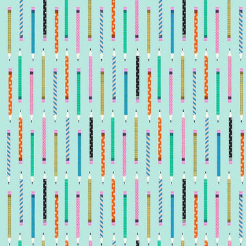 Retrolicious Pencils Greta Dress in S view 2