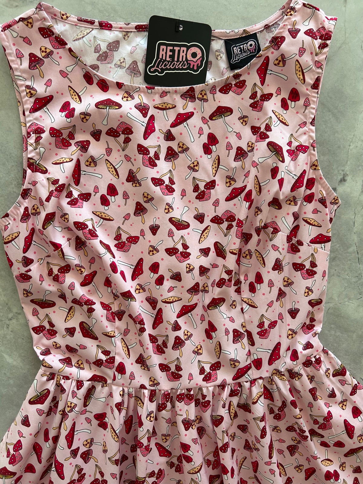 Retrolicious Toadstool Vintage Dress - MeeeShop Women's Fashion