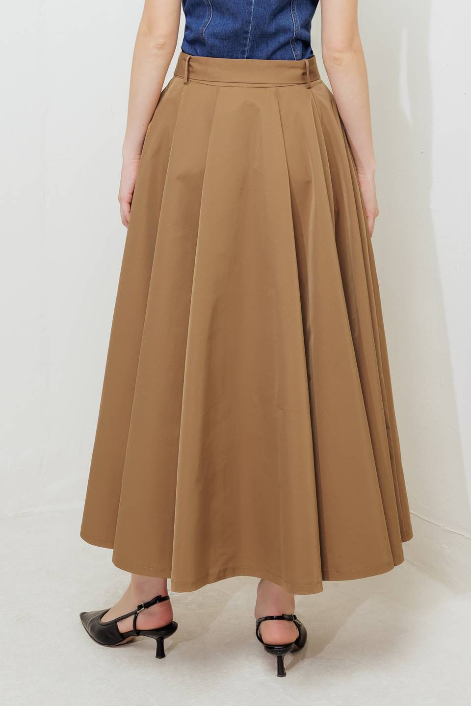 Rouge Allure Woven Full Midi Skirt view 26 - Rouge Skirt (dress)