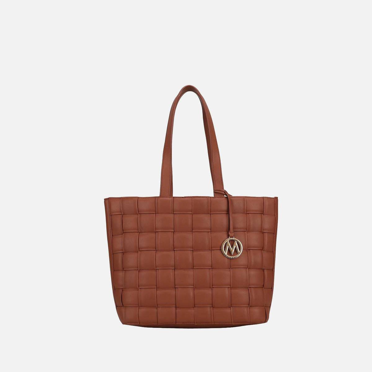 Rowan Woven Tote Bag in Seafoam view 8 - Bag Tote