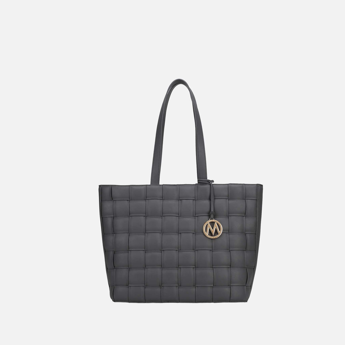 Rowan Woven Tote Bag in Taupe view 9 - Bag Tote