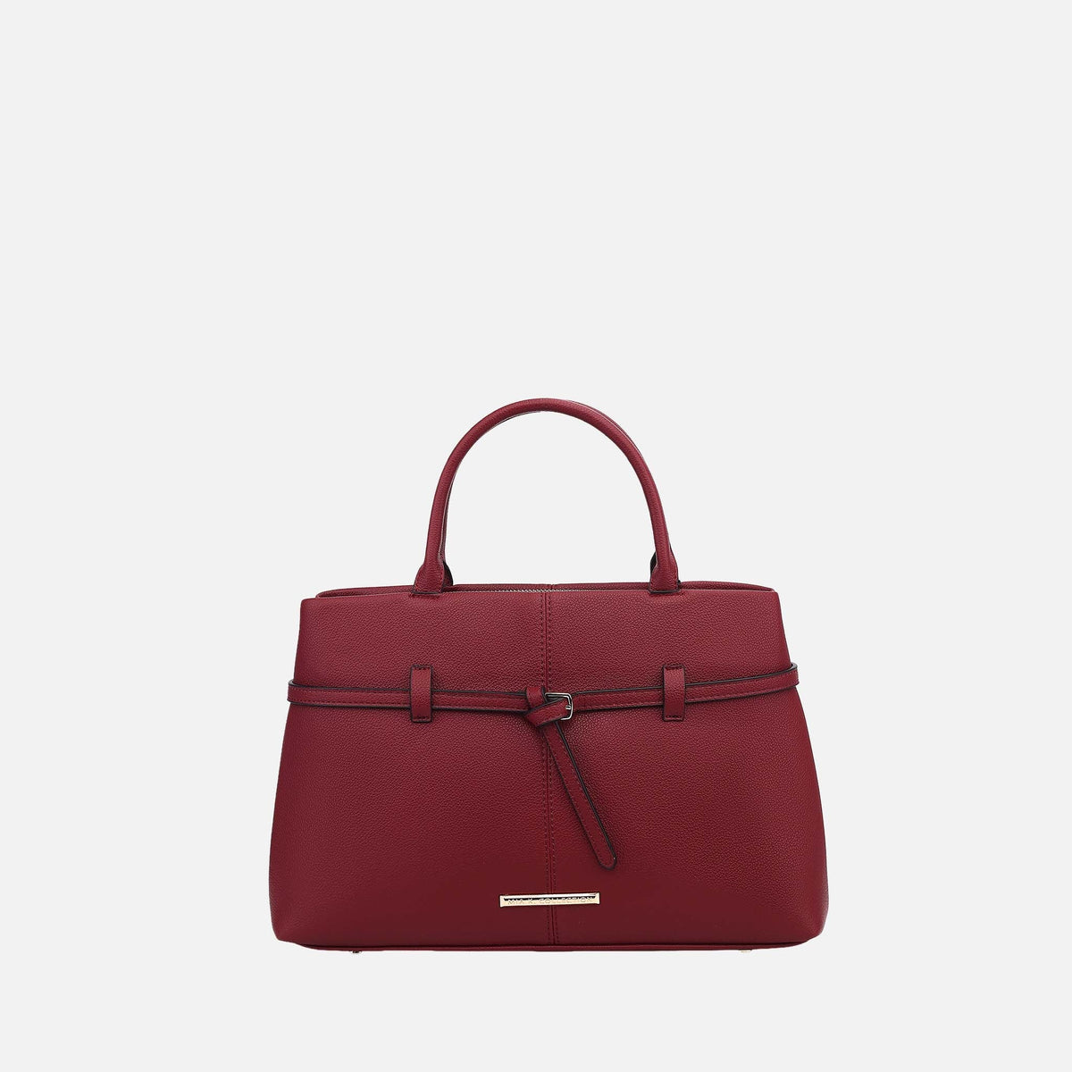 Rubia Satchel Bag in Mauve view 5