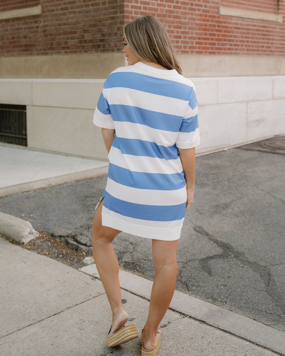 Sailor Casual Tee Dress view 6 - Casual Sailor Dress Womens