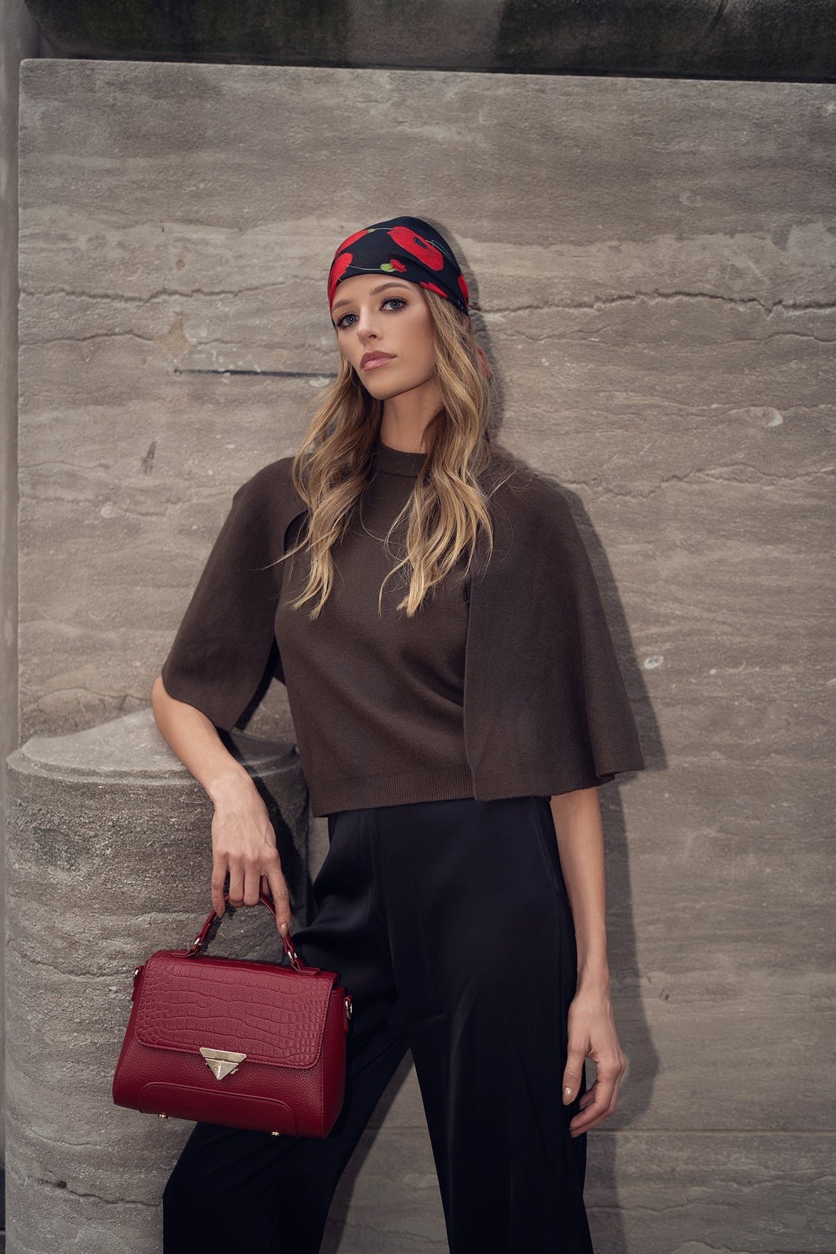Saphira Shoulder Bag in Brown view 2 - Saphira Bag