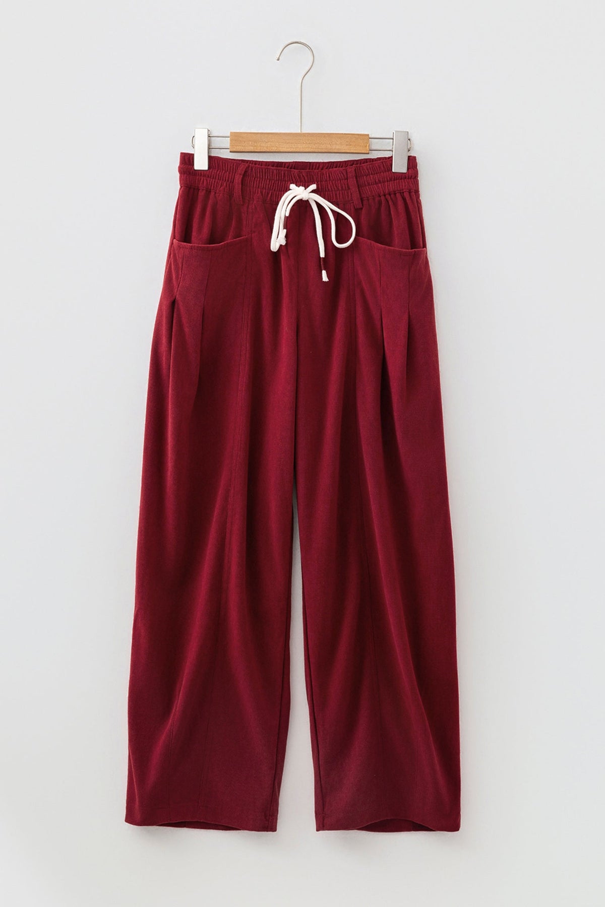Sienna Drawstring Corduroy Casual Pants view 6 - Sienna Sky Drawstring Pants (bottom)