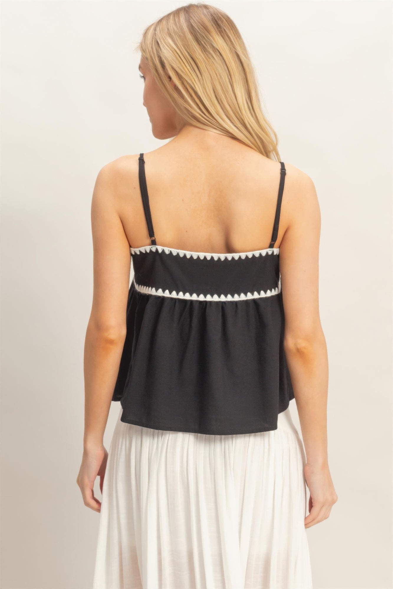 sleeveless babydoll top Sleeveless Babydoll Top view 18 (top) - shop at us.meeeshop
