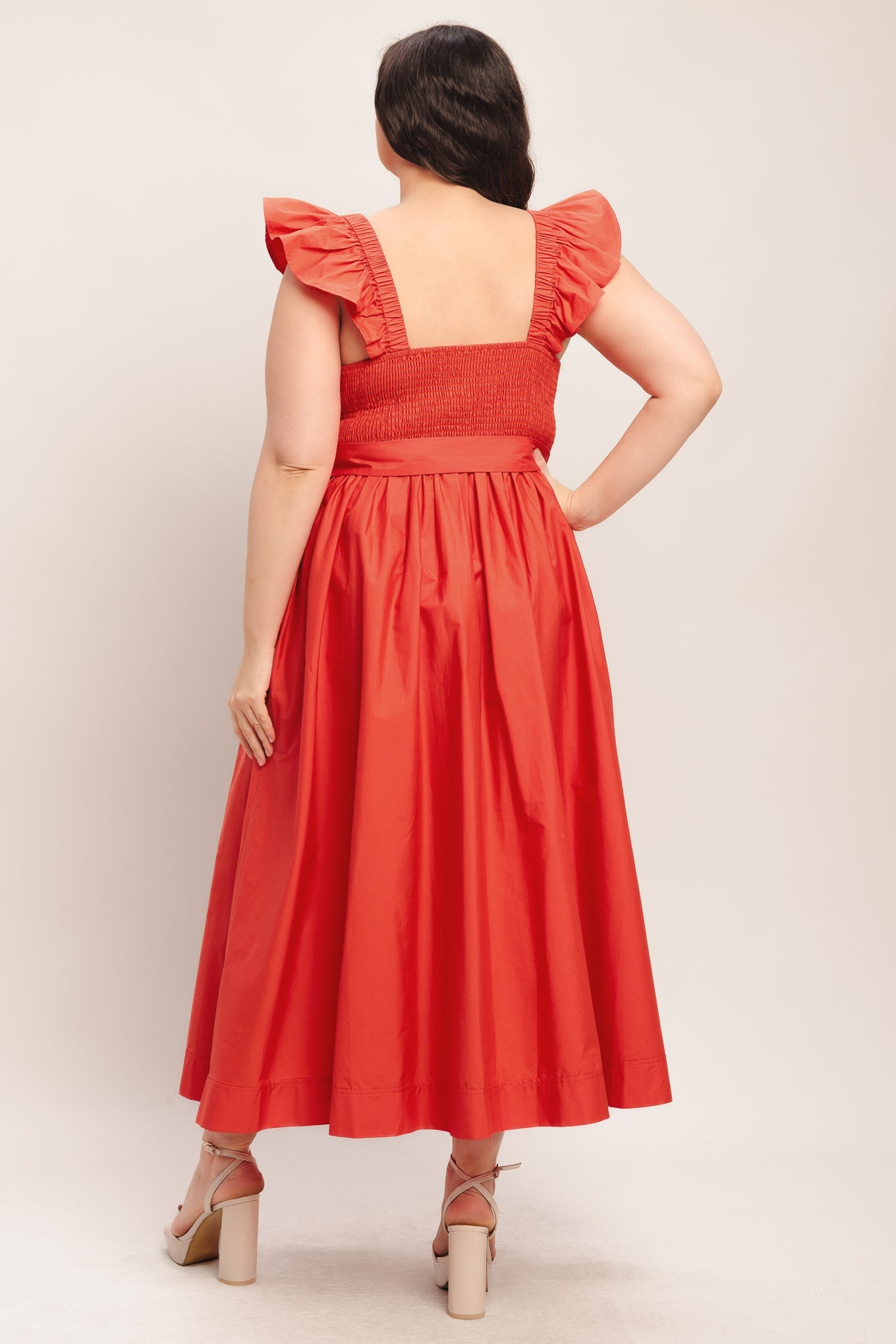 Sunset Romance Woven Midi Dress view 12 - Sunset Love Dress Billabong