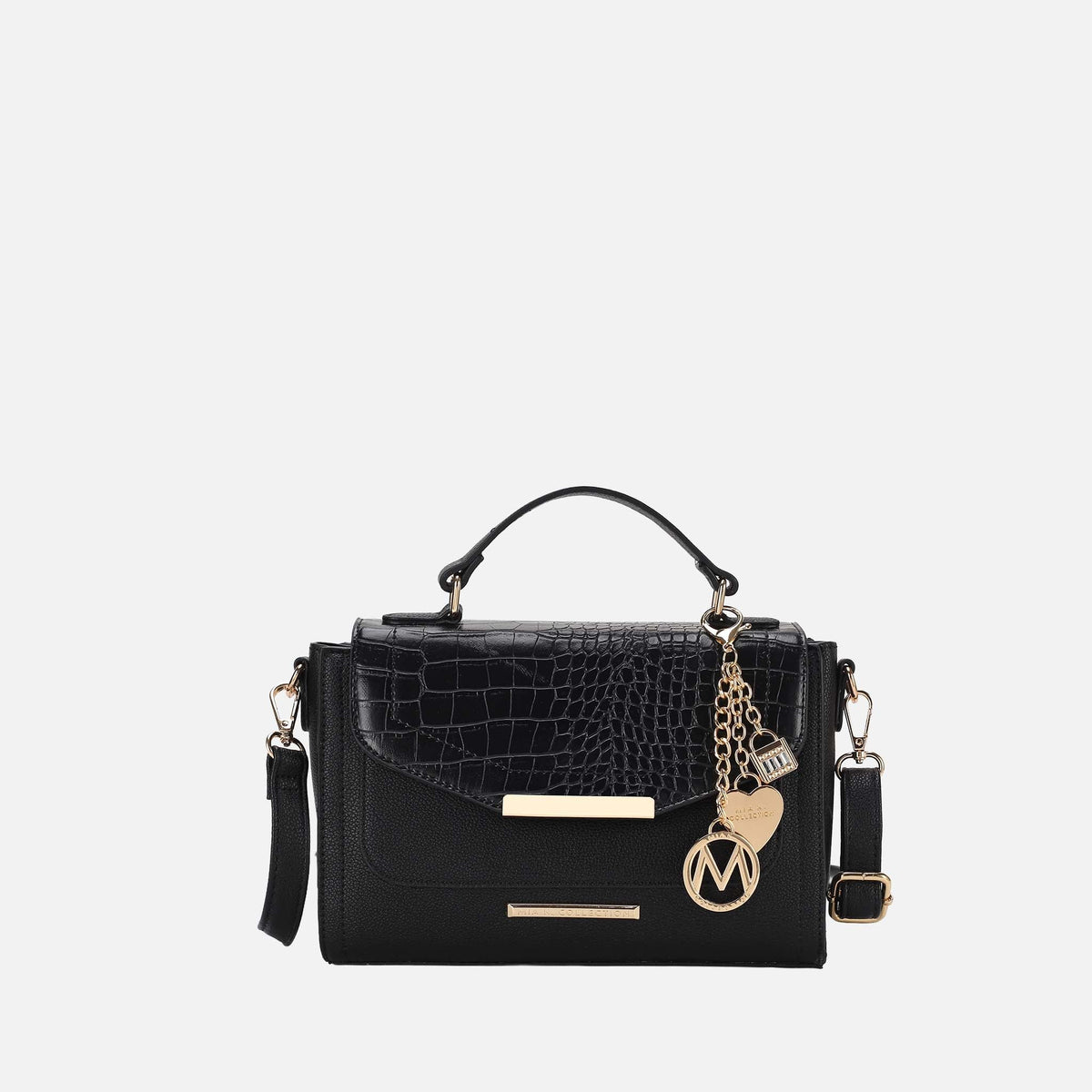 Sylvie Shoulder Bag in Hunter view 5 - Sylvie Shoulder Bag Staud