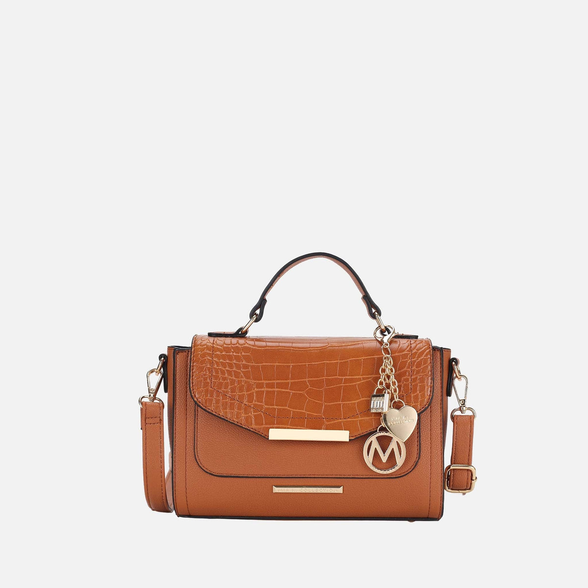 Sylvie Shoulder Bag in Taupe view 7 - Sylvie Shoulder Bag Staud