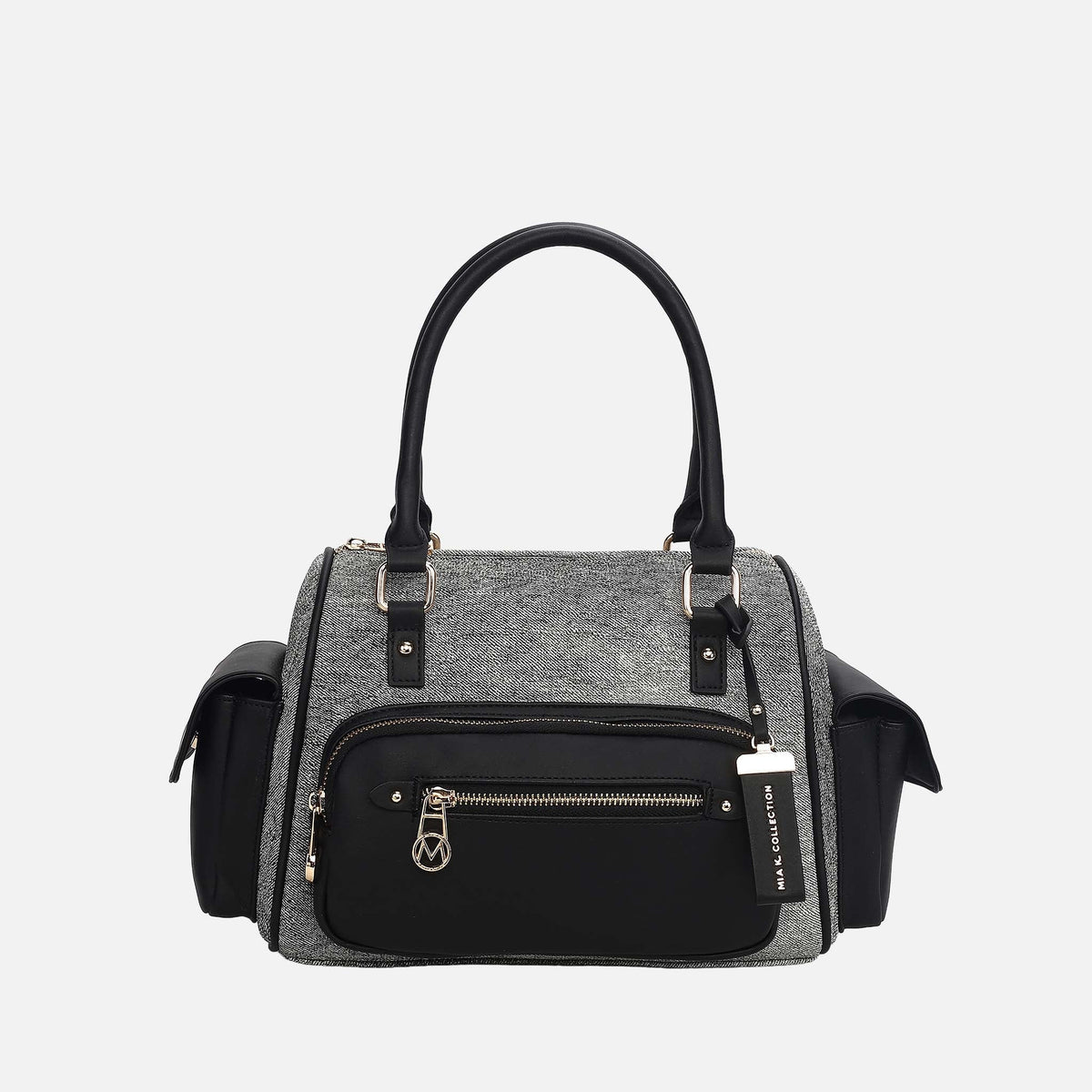 Thalia Shoulder Bag in Denim Blue view 5 - Talia Shoulder Bag
