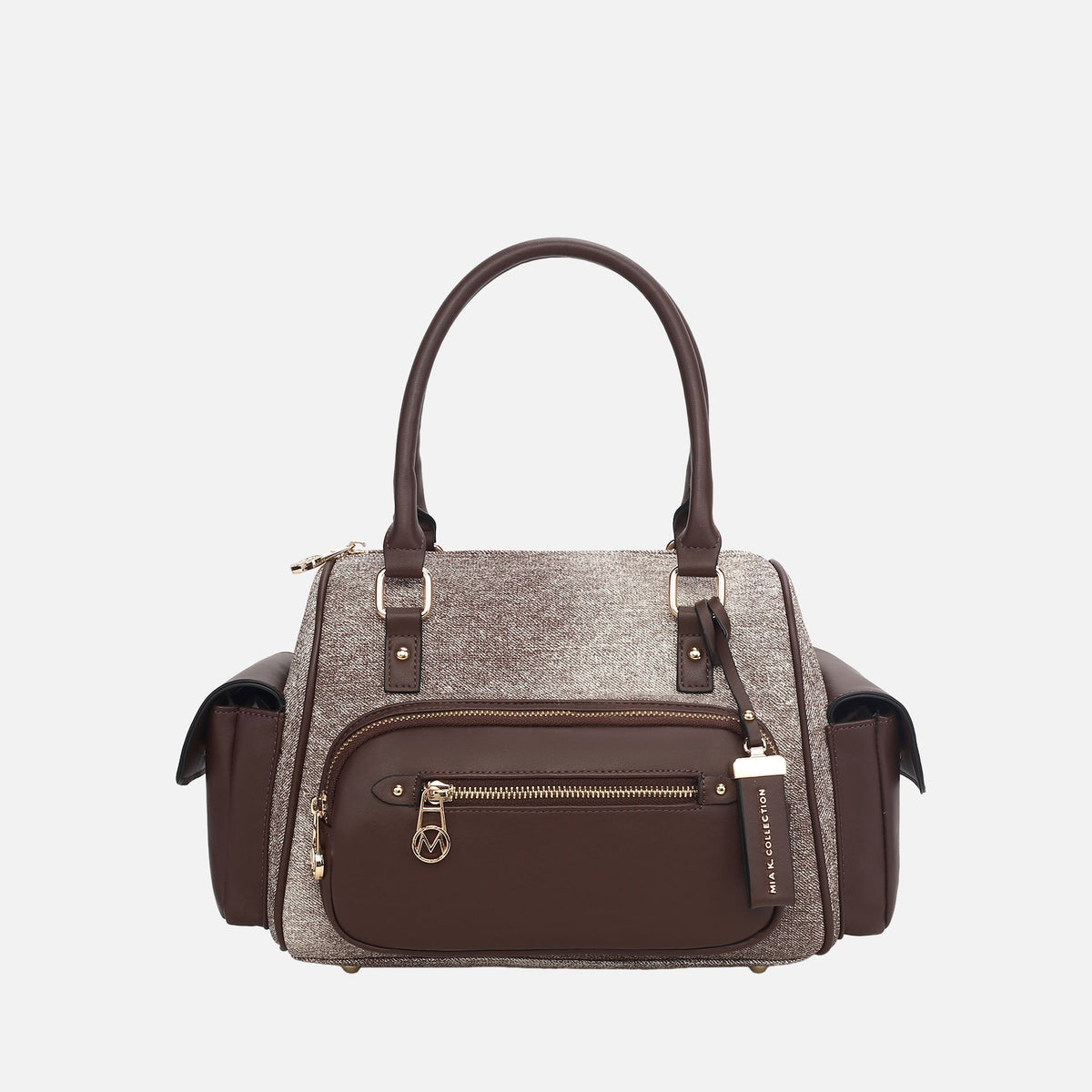 Thalia Shoulder Bag in Navy view 6 - Talia Shoulder Bag
