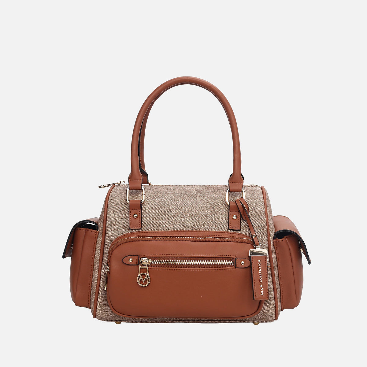 Thalia Shoulder Bag in Pink view 7 - Talia Shoulder Bag
