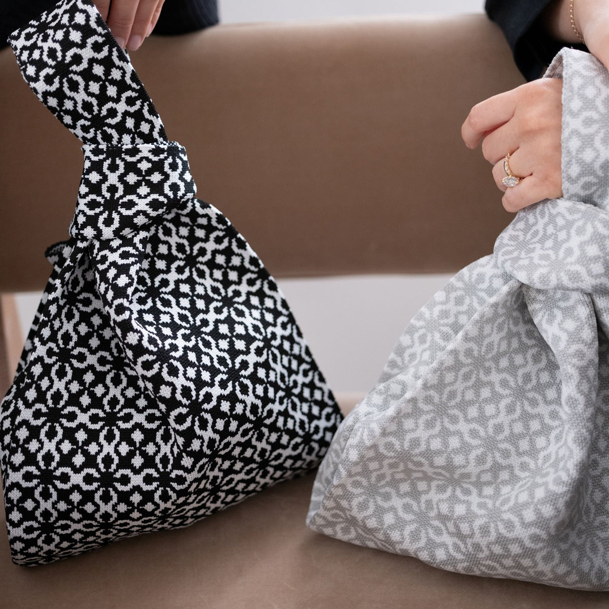 The Black Solitaire Handbag view 5