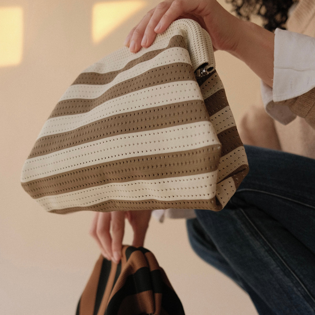 The Cream Everywhere Clutch Handbag view 8