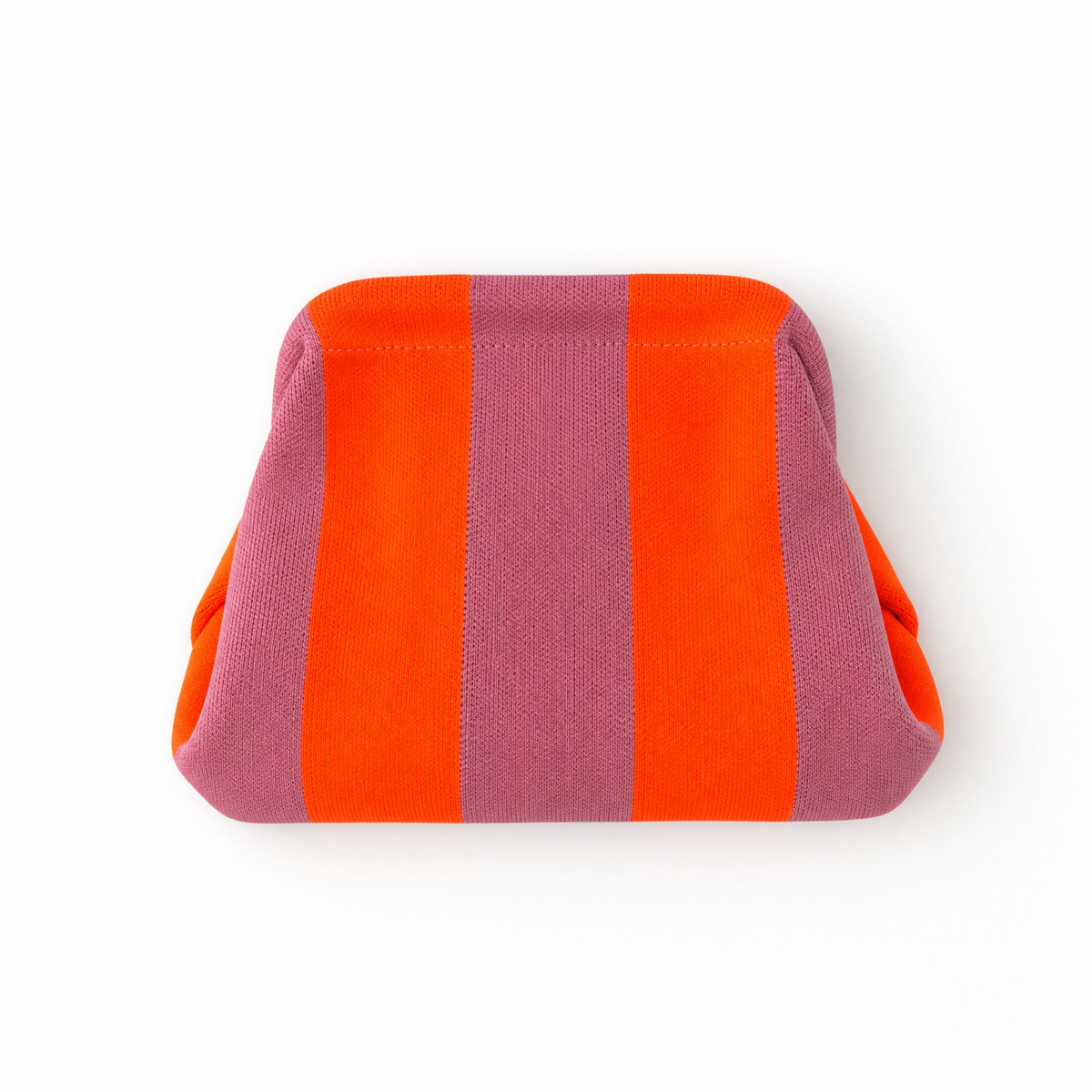 The Orange & Pink Everywhere Clutch Handbag view 5 - Orange Pink Bag