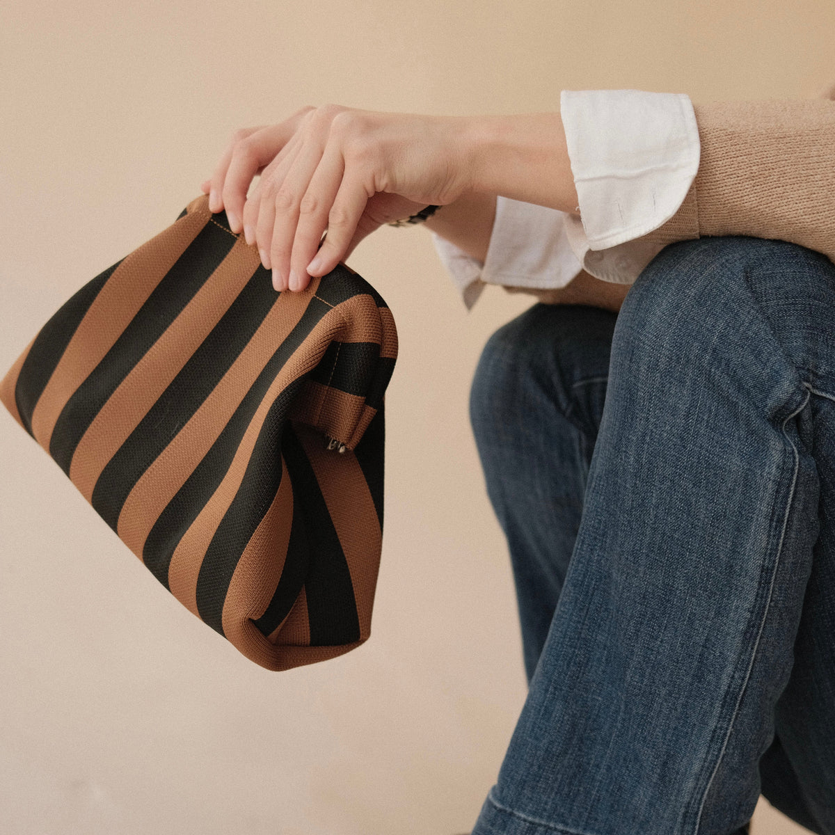 The Original Brown Everywhere Clutch Handbag view 7