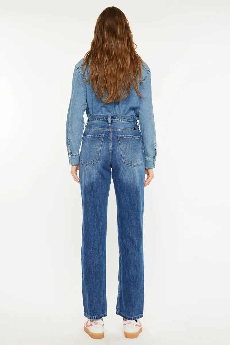 Trendsi Kancan Ultra High Rise 90's Boyfriend Jeans in MEDIUM view 7 - High-Waisted - Kancan Ultra High Rise Jeans