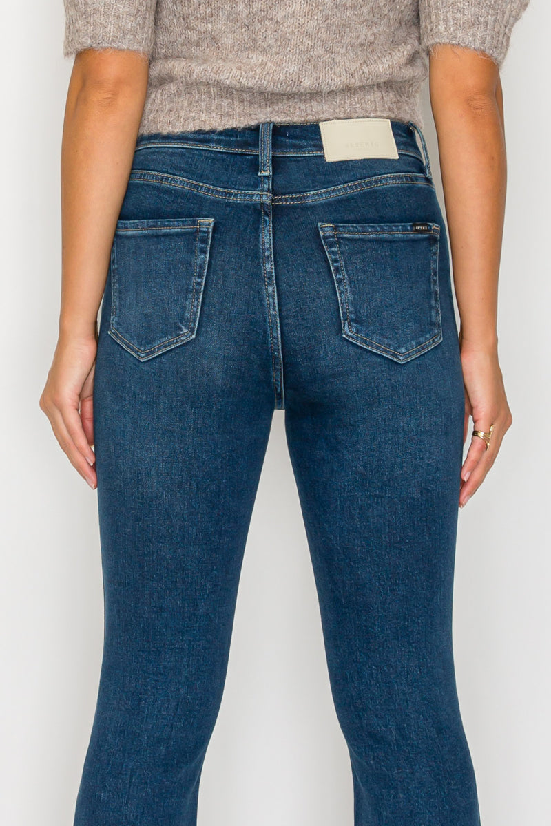 Tummy Control High Rise Bootcut Jeans view 9 - High-Waisted - Tummy Control Jeans For Women (bottom)