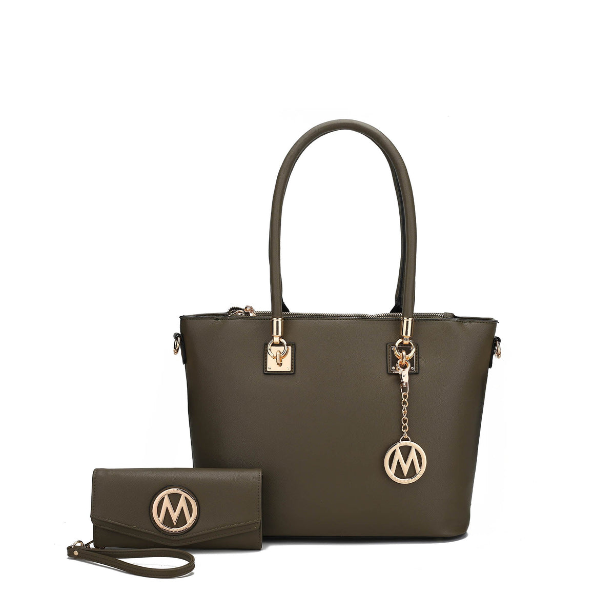 Vanessa Tote and Set in Green view 14 - Set Tote (one-piece)