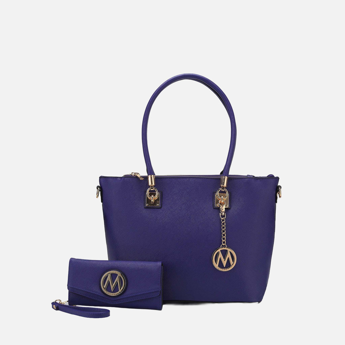 Vanessa Tote and Set in Navy view 8 - Set Tote (one-piece)